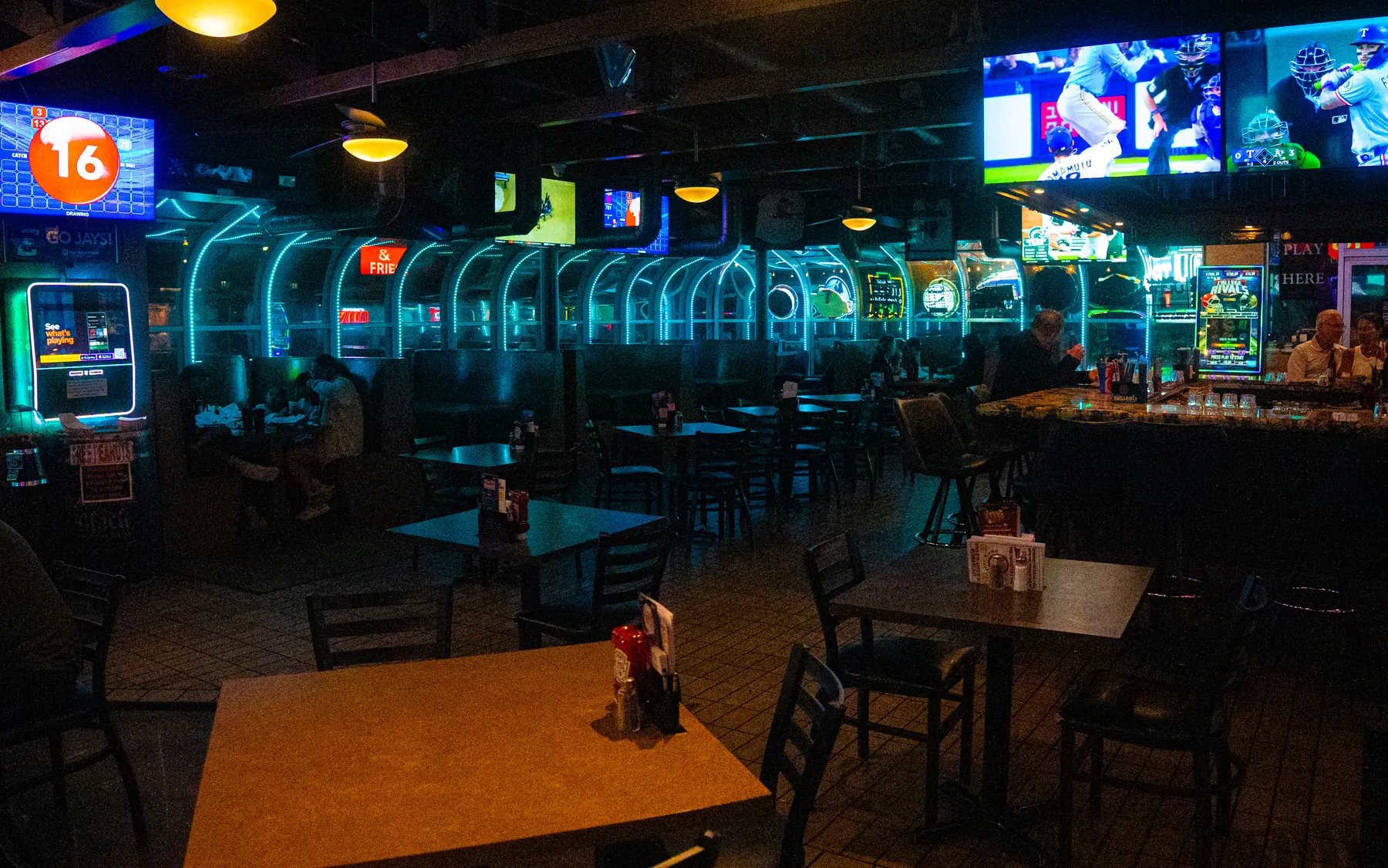 The dining room at Jerzes