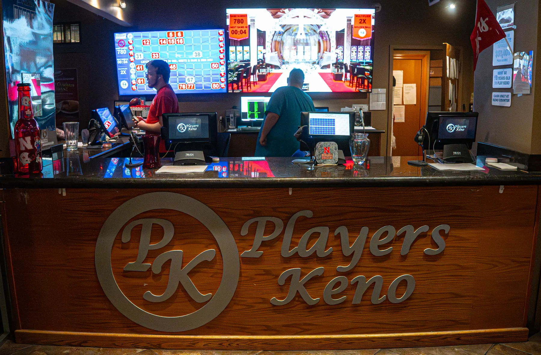 Players Keno counter